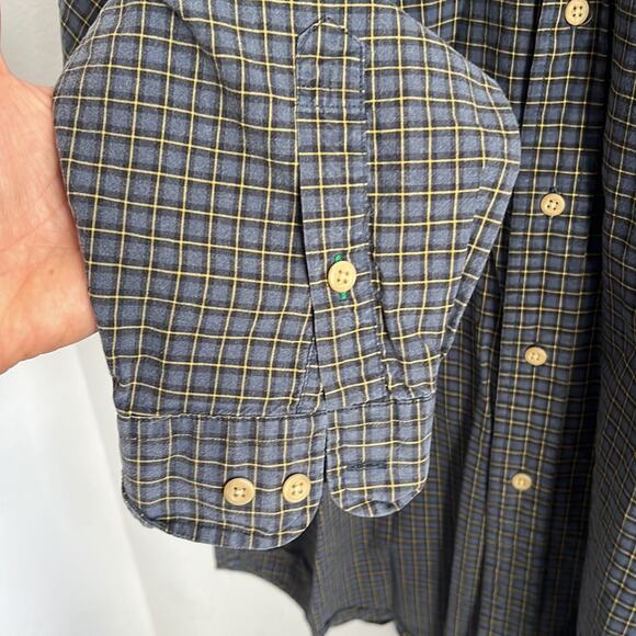Vintage Tommy Hilfiger Check Plaid Men's Button Front Long Sleeve Shirt XL - Picture 6 of 6